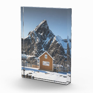 Bloque Para Fotos Cabina Amarilla Lofoten