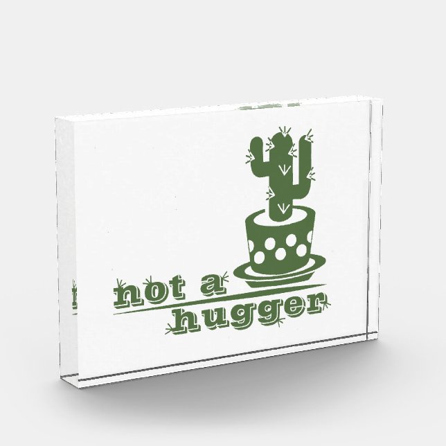 Bloque Para Fotos Cacti No es gracioso decir (Izquierda)