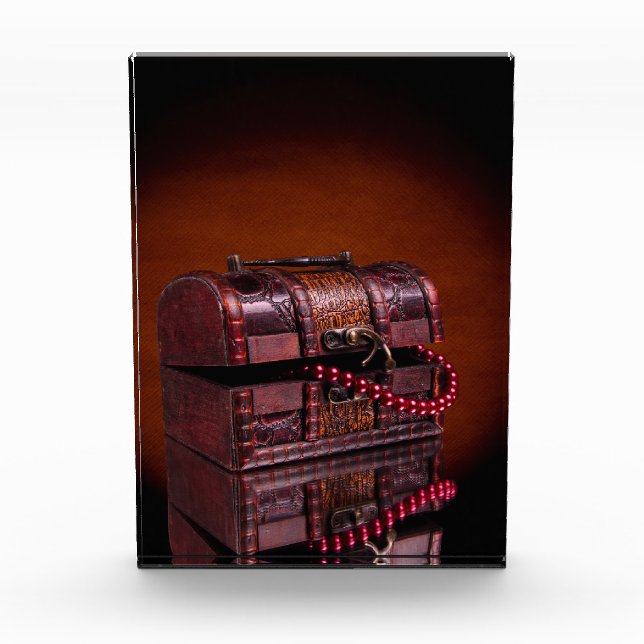 Bloque Para Fotos Caja con tesoros (Anverso)
