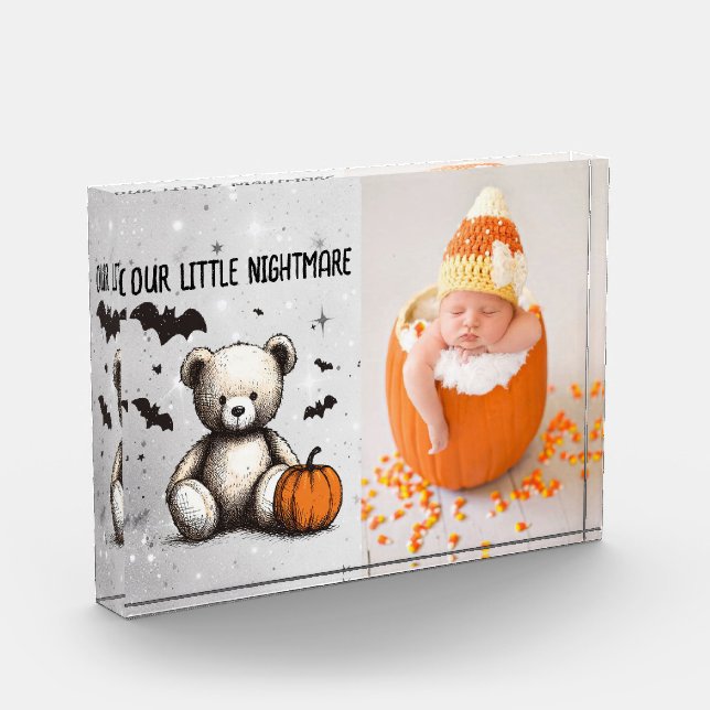 Bloque Para Fotos Calabaza Teddy (Izquierda)