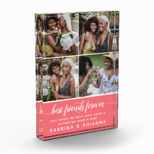 Bloque Para Fotos Caligrafía moderna 'Los mejores amigos para siempr