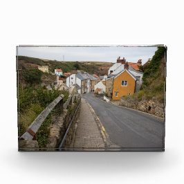 Bloque Para Fotos Calle Mayor del pueblo de Staithes