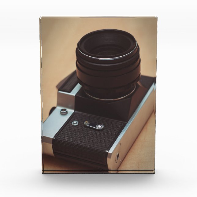 Bloque Para Fotos Cámara vintage (Anverso)