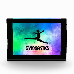 Bloque Para Fotos Cambio de Gimnasia Salto Acuática
