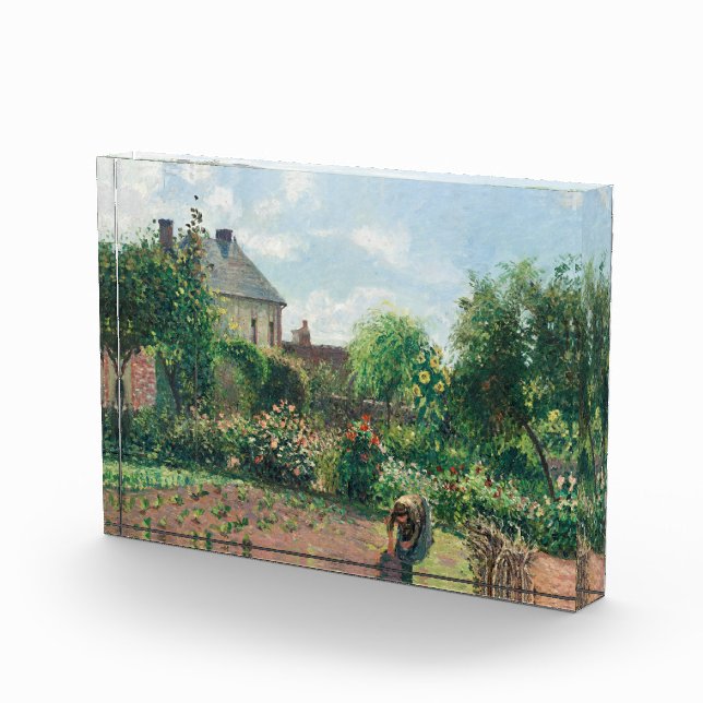 Bloque Para Fotos Camille Pissarro El jardín del artista en Eragny (Derecha)