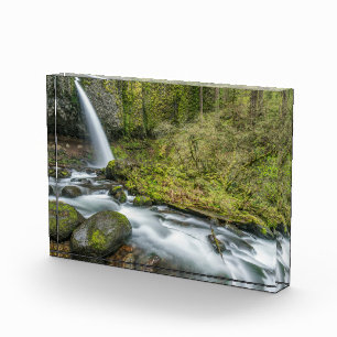 Bloque Para Fotos Cañón del río Columbia, Ponytail Falls