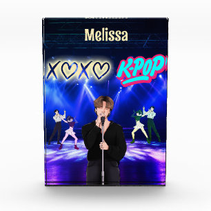 Bloque Para Fotos Cantante K-Pop en Stage Xo ama al Personalizado de