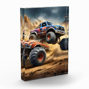 Bloque Para Fotos Caos en las ruedas: Monster Truck Smash Derby,