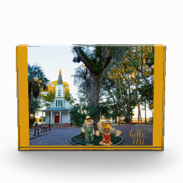 Bloque Para Fotos Capilla azul Palmetto Bluff Bluffton Caída Scarecr