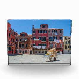 Bloque Para Fotos Carro con cajas en Venecia