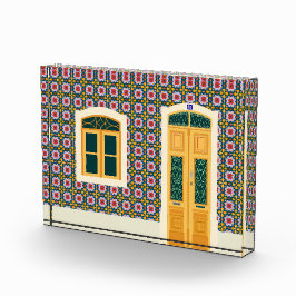 Bloque Para Fotos Casa de Lisboa con azulejos