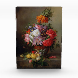 Bloque Para Fotos Caso Cornelis Johannes van Hulsteijn con flores