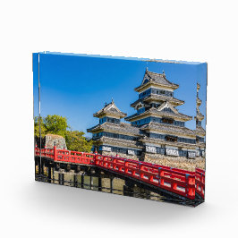 Bloque Para Fotos Castillo y puente de Matsumoto
