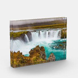 Bloque Para Fotos Catarata de Godafoss, Islandia