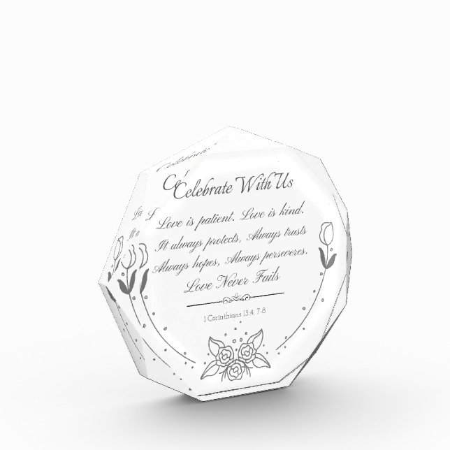 Bloque Para Fotos Celebrar con nosotros (Izquierda)