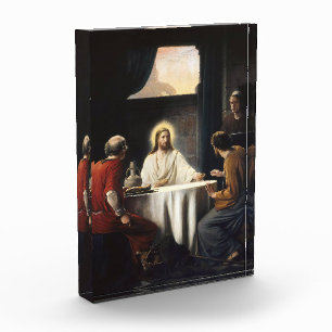 Bloque Para Fotos Cena en Emmaus