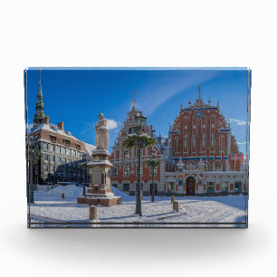 Bloque Para Fotos Centro histórico de Riga, Letonia