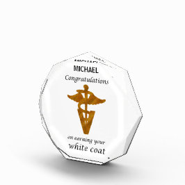 Bloque Para Fotos Ceremonia de la escuela veterinaria de la cubierta