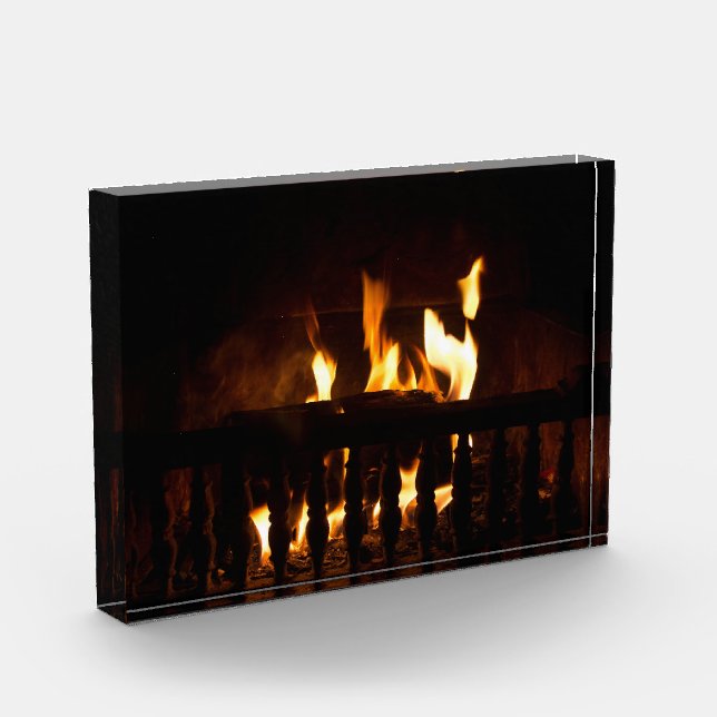 Bloque Para Fotos Chimenea en casa (Izquierda)