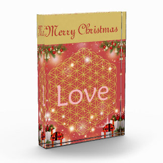 Bloque Para Fotos Christmas flower of life gift love 