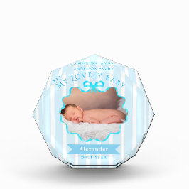 Bloque Para Fotos Cinta de lazo bebé niño recién nacido 