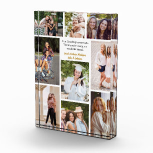 Bloque Para Fotos Cita de amistad entre amigos personalizados