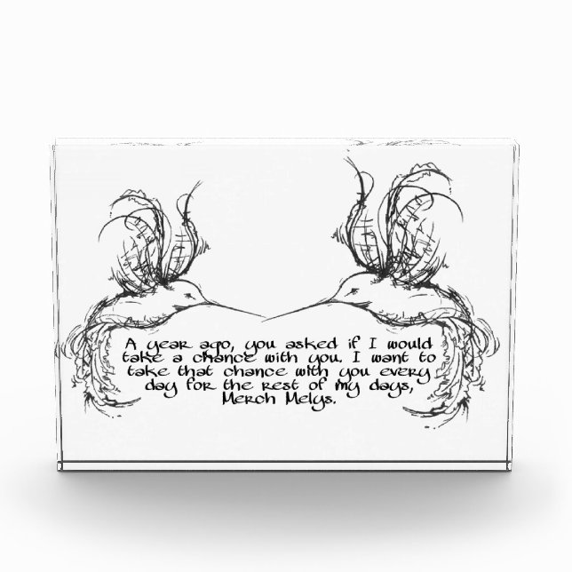 Bloque Para Fotos cita de humingbird (Anverso)