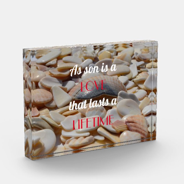 Bloque Para Fotos Cita del hijo (Izquierda)