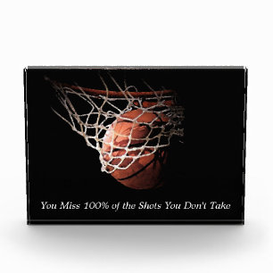 Bloque Para Fotos Cita motivadora Baloncesto