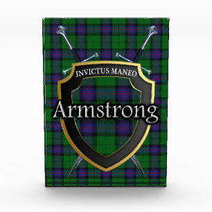 Bloque Para Fotos Clan Armstrong Tartán