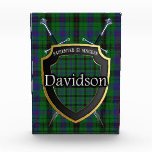 Bloque Para Fotos Clan Davidson Tartan