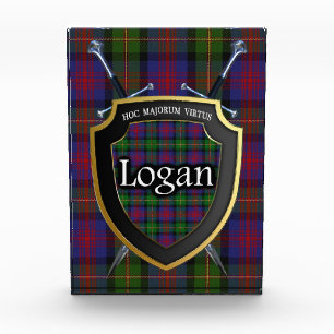 Bloque Para Fotos Clan escocés Logan Tartan