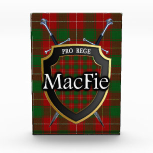Bloque Para Fotos Clan escocés MacFie Tartan