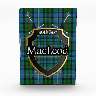 Bloque Para Fotos Clan escocés MacLeod de Harris Tartán