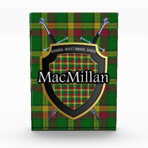 Bloque Para Fotos Clan escocés MacMillan Tartán