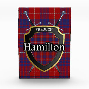 Bloque Para Fotos Clan Hamilton Tartán