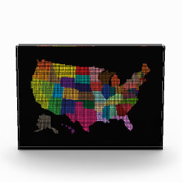 Bloque Para Fotos Clásico de regalo turístico especial de los Estado