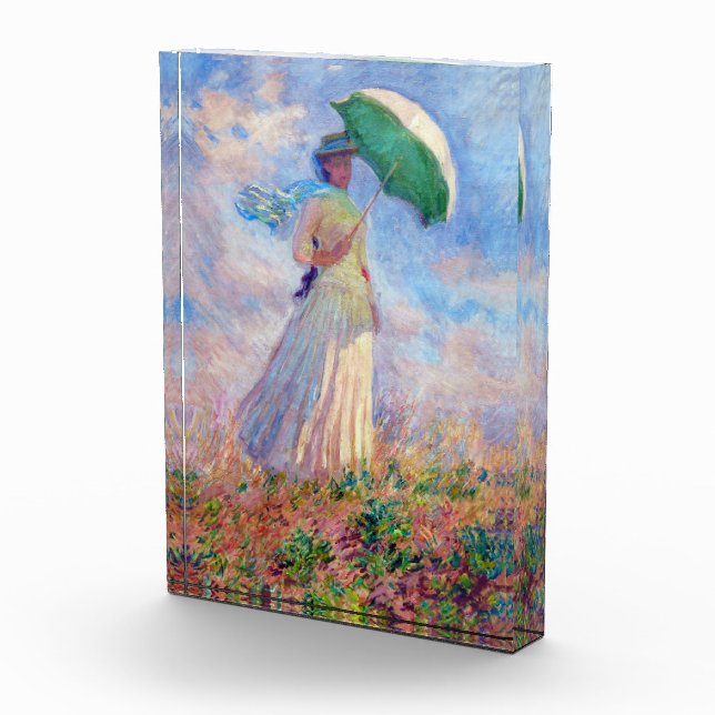 Bloque Para Fotos Claude Monet - Mujer con Parasol a la derecha (Derecha)
