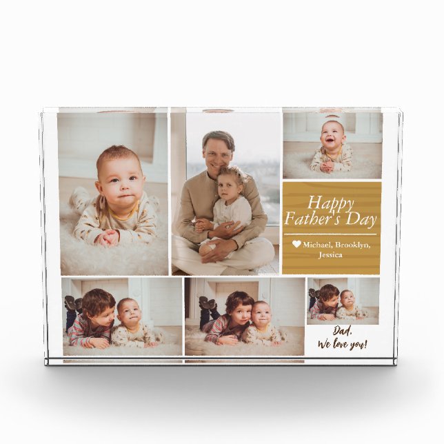 Bloque Para Fotos Coche de la familia fotográfica Simple Modern Fath (Anverso)