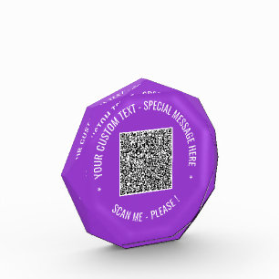 Bloque Para Fotos Código QR Explorar información Personalizado Regal