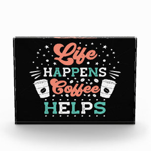 Bloque Para Fotos Coffee Lover Life Ocurre El Café Ayuda
