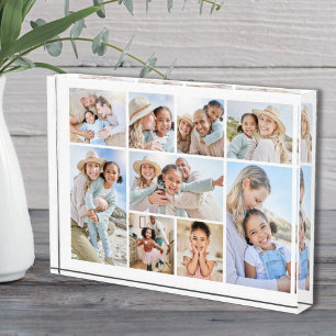 Bloque Para Fotos Colage Familiar Personalizado Sencillo