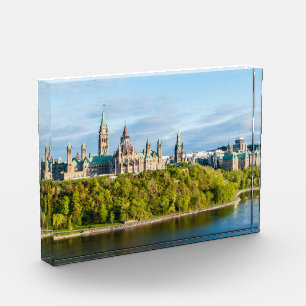 Bloque Para Fotos Colina del Parlamento en Ottawa - Ontario, Canadá