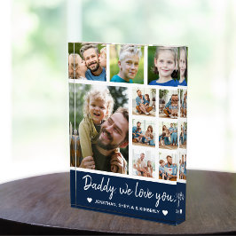 Bloque Para Fotos Collage 10 Photos gift for Dad