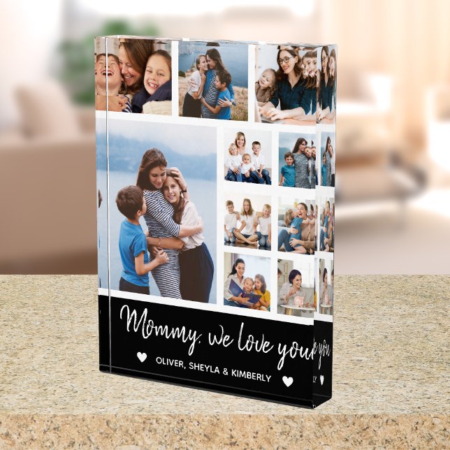 Bloque Para Fotos Collage 10 Photos gift for Mom (Subido por el creador)