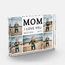 Collage 5 Moderno Simple Te Amo Mamá