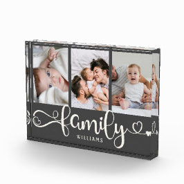 Bloque Para Fotos Collage de estilo familiar moderno Fotografía senc