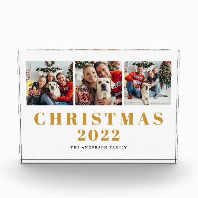 Bloque Para Fotos Collage de navidades 2022 (Anverso)