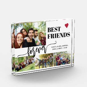 Bloque Para Fotos Collage de nombres personalizados de los mejores a