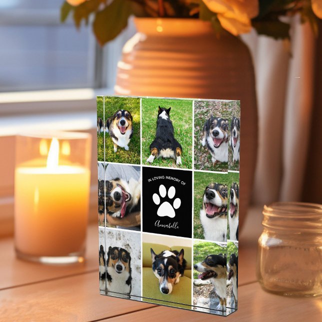 Bloque Para Fotos Collage de perros Personalizado mascota (Subido por el creador)